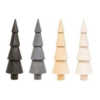 Wooden Spindle Tree 4 Asstd.