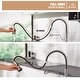 preview thumbnail 33 of 40, All-in-One Kit Undermount Single Bowl 16 Gauge Nano Brushed Stainless Steel Workstation Kitchen Sink with Faucet and Accessories