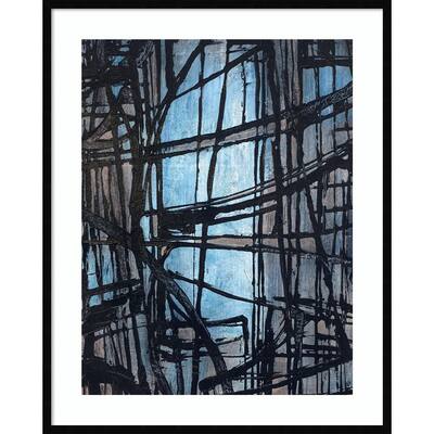 Articulated Color IV by Joshua Schicker Wood Framed Wall Art Print