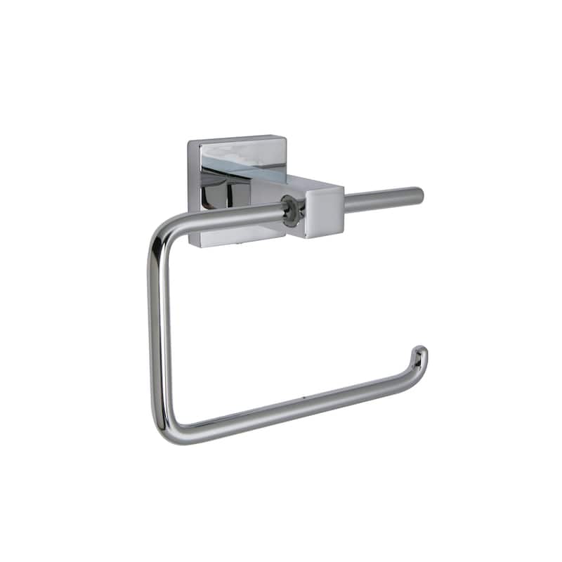 Razo Bathroom Paper Holder Accessory in Polished Chrome - 8'3" x 11'