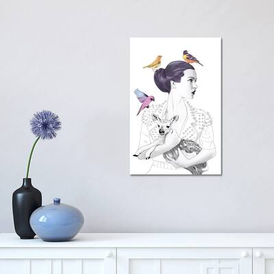 iCanvas "Princess Pike" by Jenny Rome Canvas Print