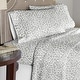 preview thumbnail 22 of 24, Pointehaven Printed Cotton Flannel Hemstitch Deep Pocket Bed Sheet Set