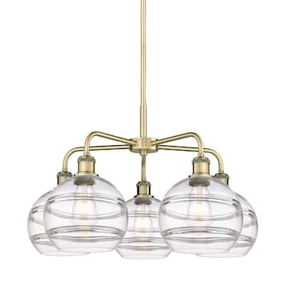 Innovations Lighting 516-5CR-16-26 Rochester Chandelier Rochester 5