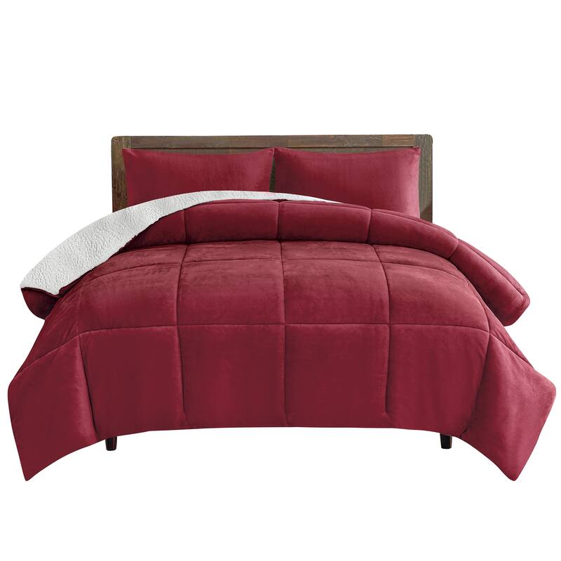 SL SPIRIT LINEN HOME EST. 1988 Altitude Home Boxed Knit 3pc Comforter Set