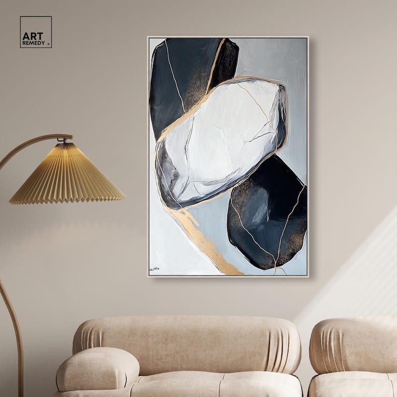 Mineral Essence I Canvas by Art Remedy