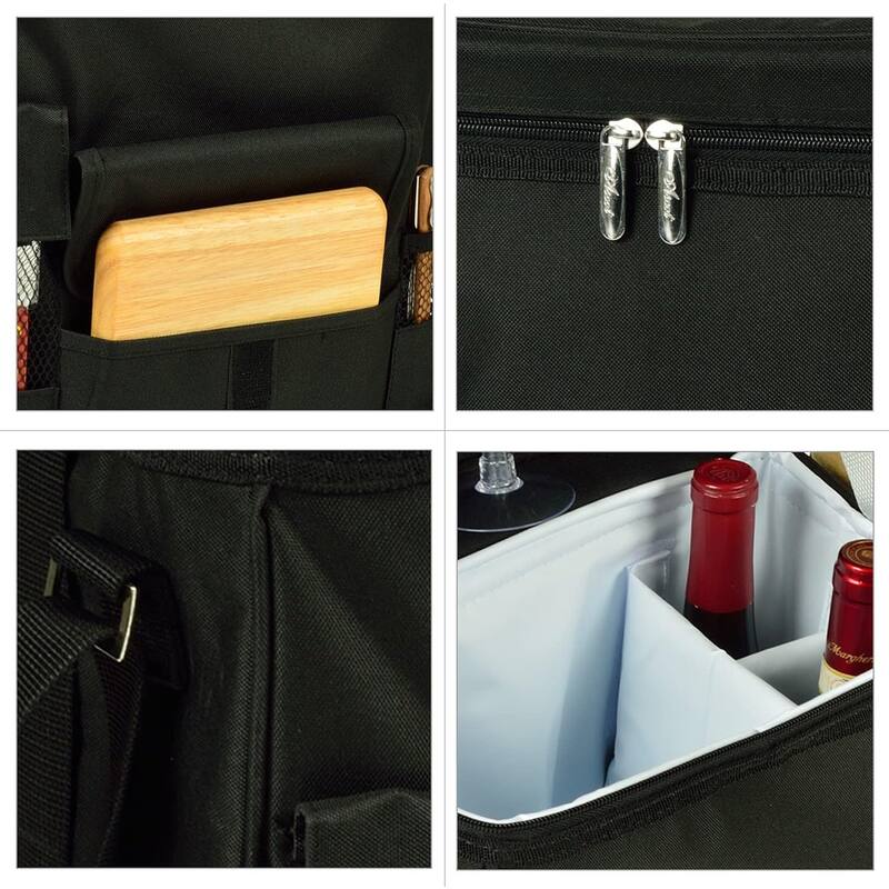 Washington State Cougars Wine and Cheese Picnic Cooler