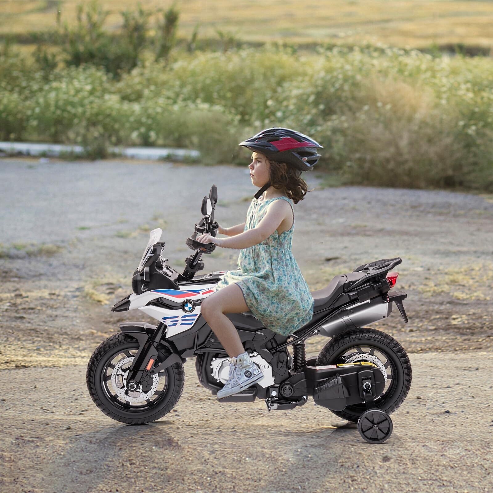 Kids Motorcycle 12V 7Ah Licensed BMW Ride On Motorcycle for Toddlers with 2 Speeds Bed Bath Beyond 40523234