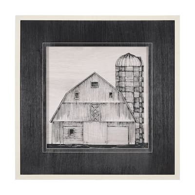 Barn Buildings II Framed Art Print