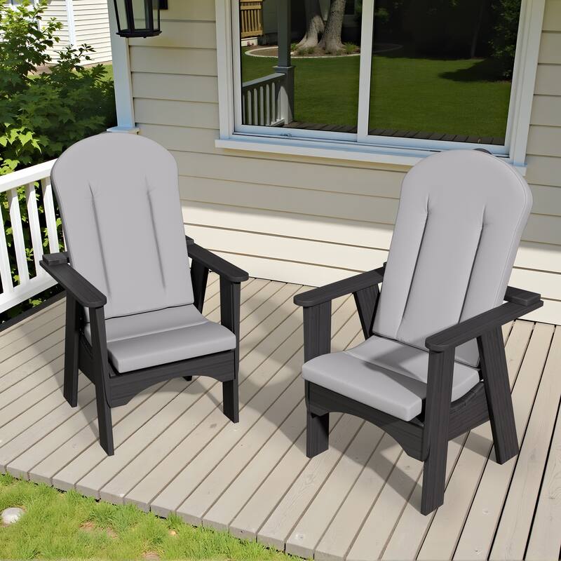 Pellebant Outdoor Adirondack Chairs Cushion High Back