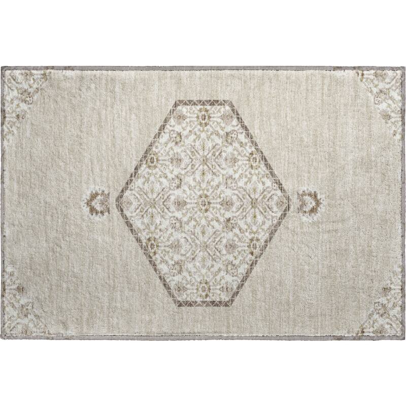 Premium Washable Super Soft Traditional Global Mayfield Rug