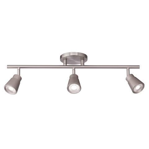 WAC Lighting Solo 3 Light 24" Wide LED Fixed Rail Linear Ceiling