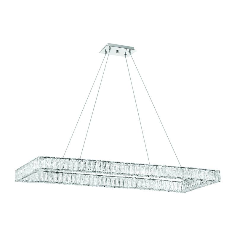LED Chrome Chandelier