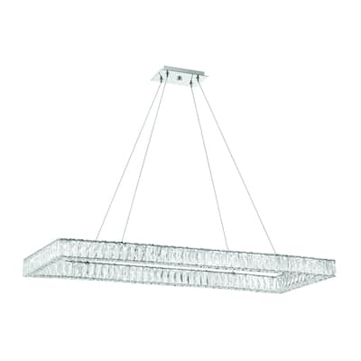 LED Chrome Chandelier