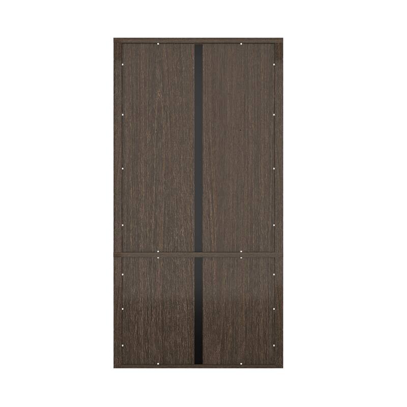 Manhattan Comfort Rivington Modern 40 In Bookcase Cabinet