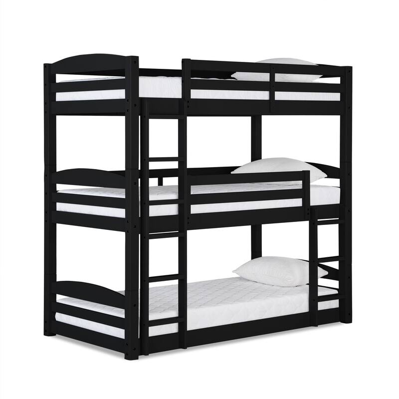 Avenue Greene Nola Solid Wood Triple Floor Bunk Bed