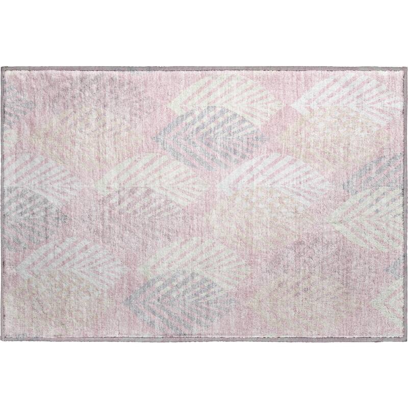 Premium Washable Super Soft Farmhouse Leaves Mayfield Rug