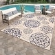 preview thumbnail 40 of 114, Gertmenian Solterra Bohemian Moroccan Global Weather Resistant Polypropylene Flatweave Indoor/ Outdoor Area Rug Collection 6'6"x9'6" - Sovana Grain