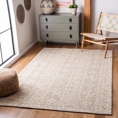 SAFAVIEH Handmade Abstract Nesta Modern Wool Rug