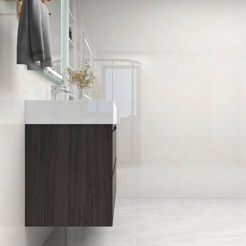 Victoria 48" Wall Mounted Modern Vanity with Acrylic Sink