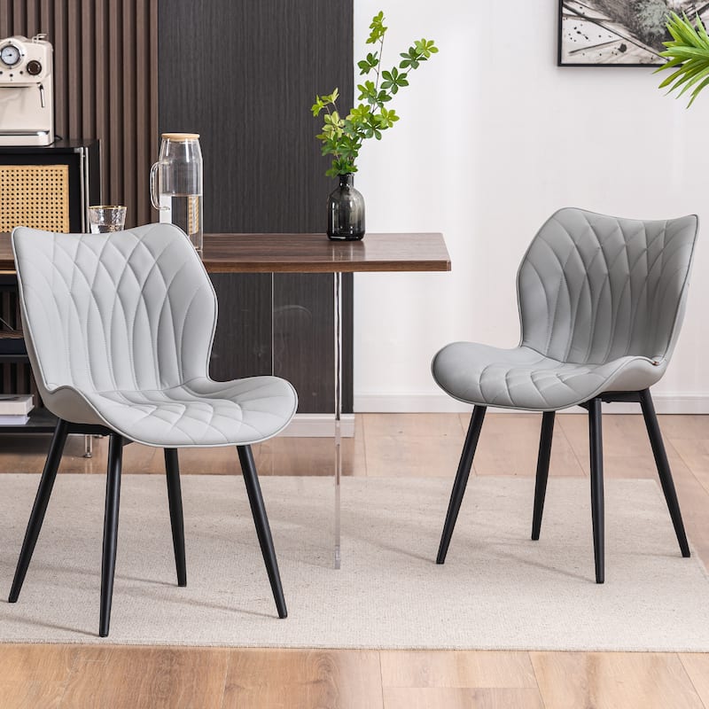 Kitchen Dining Room Chairs Modern Dining Table Chairs - Grey