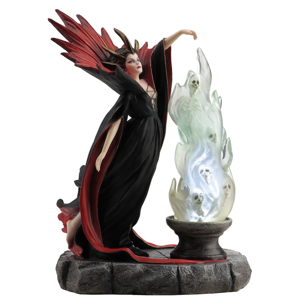 9.25" H DAMNATION BY MELANIE DELON Resin - 5.91"x6.69"x9.25"