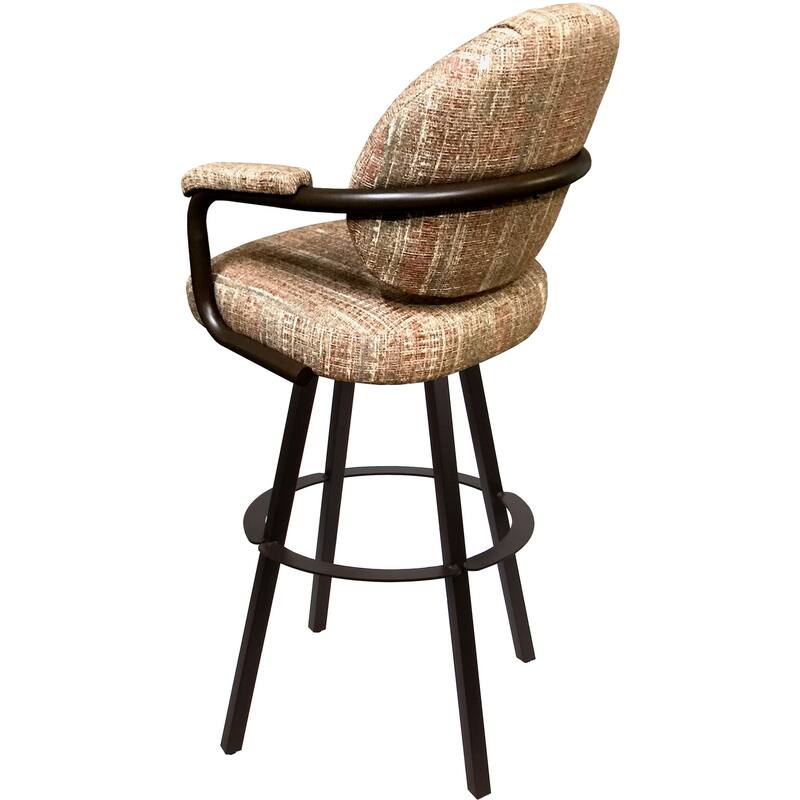 Swivel Metal Bar Stool M-70 on Warren Base