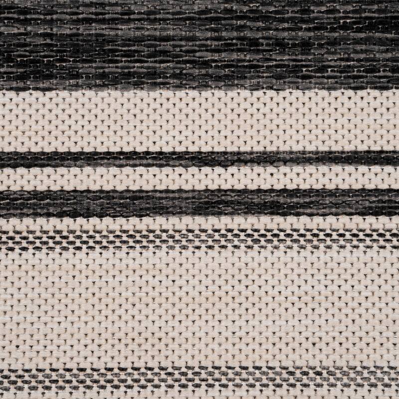 Kilim Geometric Striped Performance Indoor/Outdoor Area Rug by Sevita