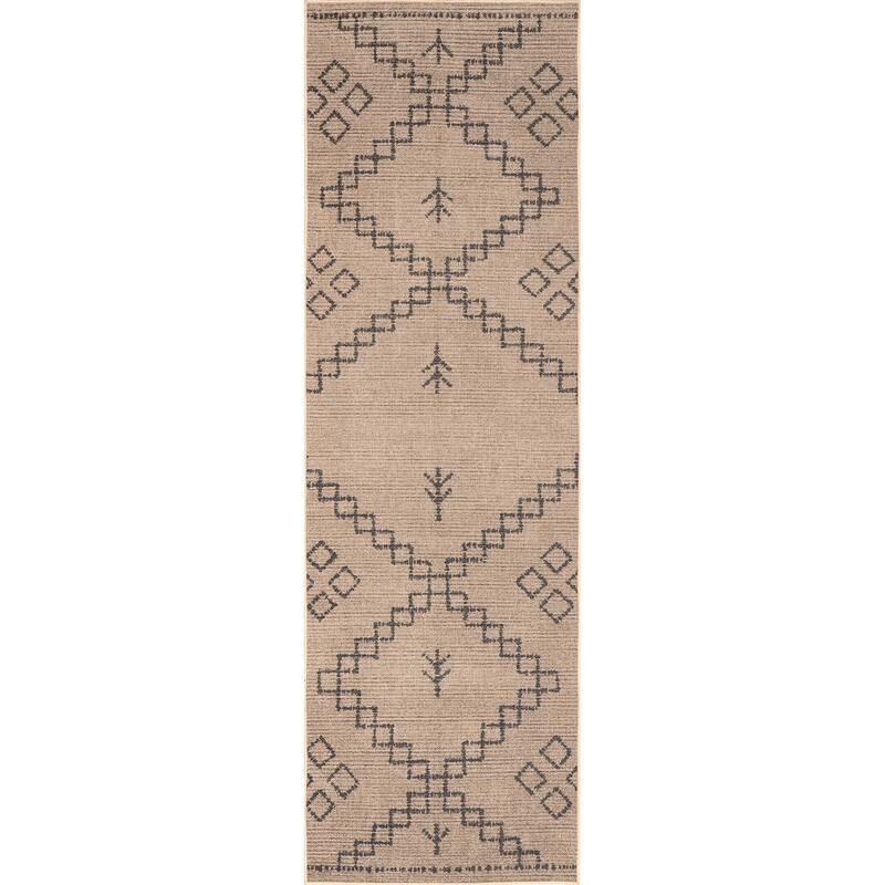 Erica Easy Jute Machine Washable Area Rug
