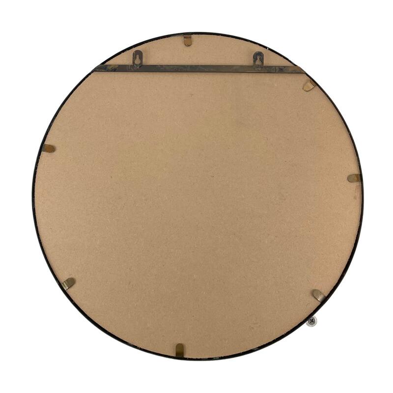 Bronze Mermaid Mirror 20-Inch Nautical Accent For Coastal Home Decor - 20 X 20 X 1 inches
