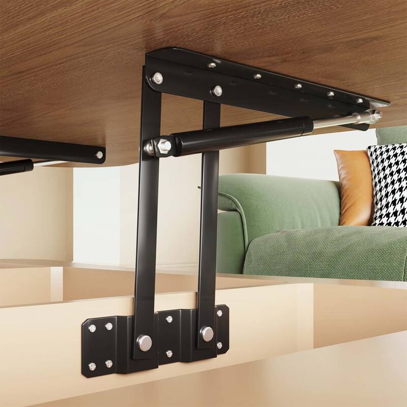 Lift Top Coffee Table with Hidden Storage for Living Room
