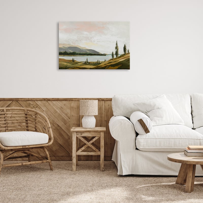 Stupell Calm Scenic Landscape Canvas Wall Art Design By Max Maxx