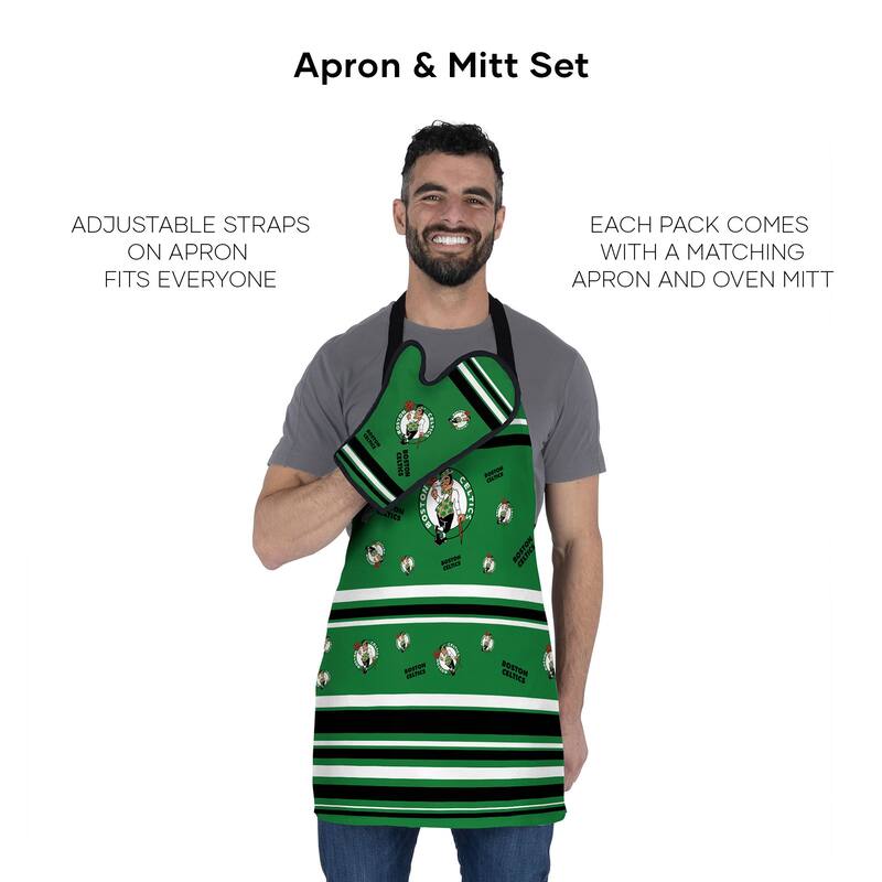 NBA Press Apron BBQ Mitt 2-piece Set