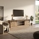 preview thumbnail 11 of 18, Meble Furniture Granero 04 TV Stand (79"W x 22"H) for up to 85" TVs - 78"W x 22"H