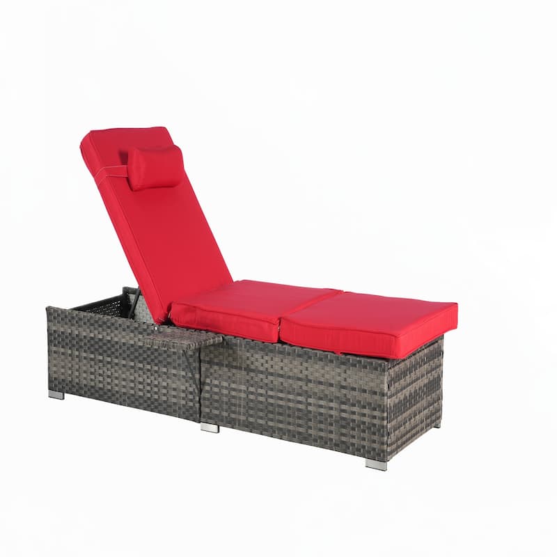 Outdoor Chaise Lounge Chair Set of 2
