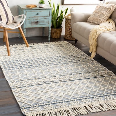 Livabliss Capetian Handmade Modern Farmhouse Wool Area Rug