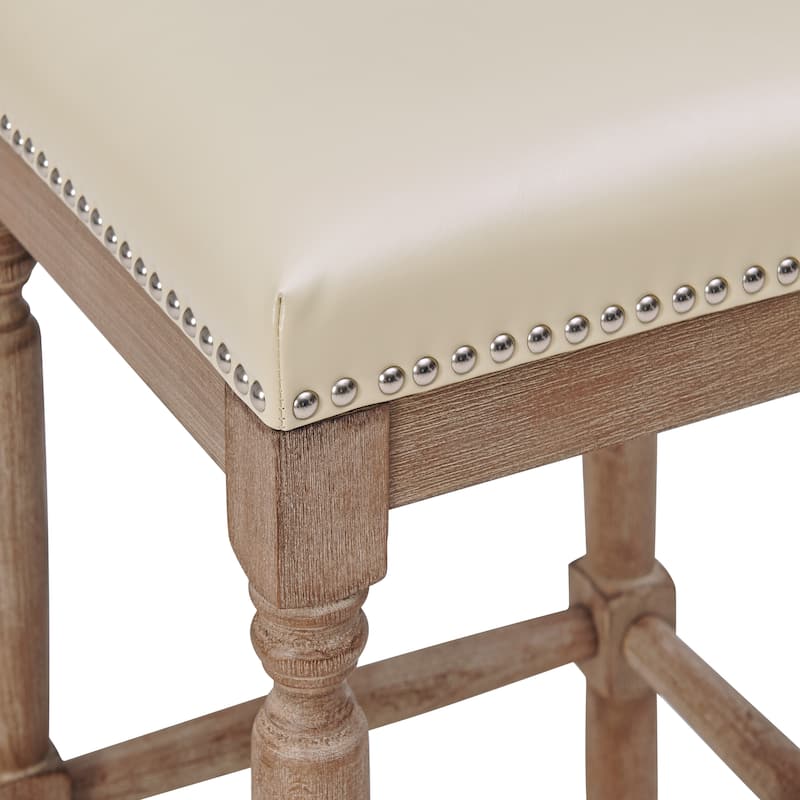NPD Furniture Ernie Bonded Leather Counter Stool