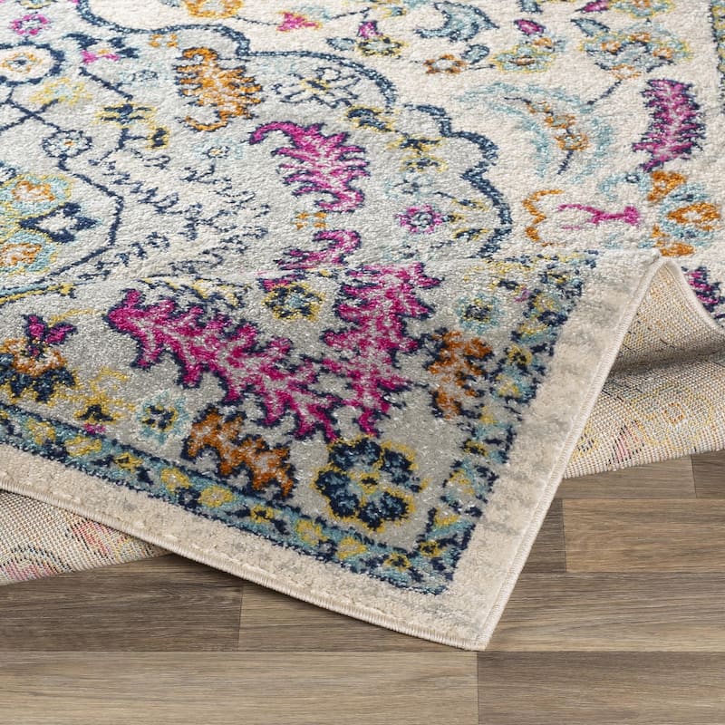Livabliss Alfombra Machine Washable Plush Area Rug