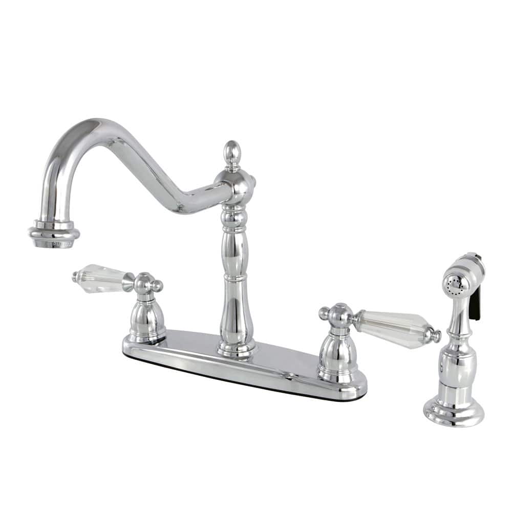 Kingston Brass Wilshire Kitchen Faucet - With Escutcheon Plate and