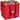 Christmas Ornament Storage Container - Heavy Duty 600D Tear Resistant Material, Zippered, Adjustable Dividers
