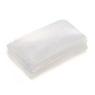 1000-Count 8x12 Inch Clear Flat Poly Bags – 4 Mil, Open Top, Industrial/Retail Packaging