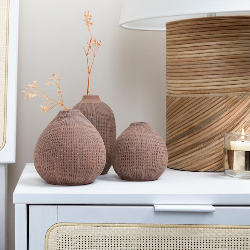 Stoneware Vases - Blush