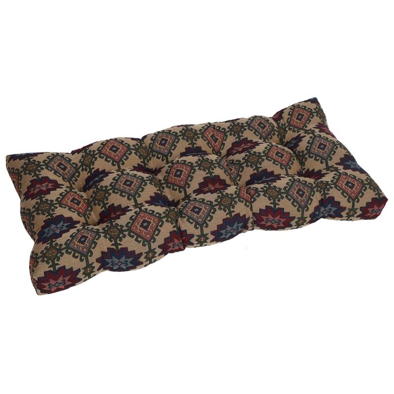 Tufted Tapestry Bench Cushion (Multiple Widths) - 42 x 19 - Palomino