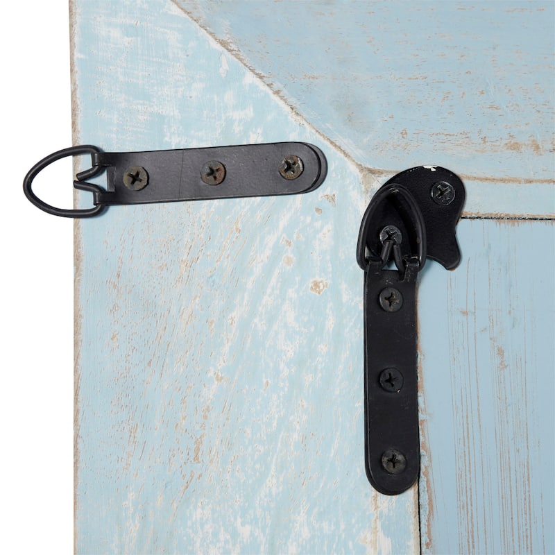 White Wood Carved Floral Room Wall Mirror - 32 x 3 x 48