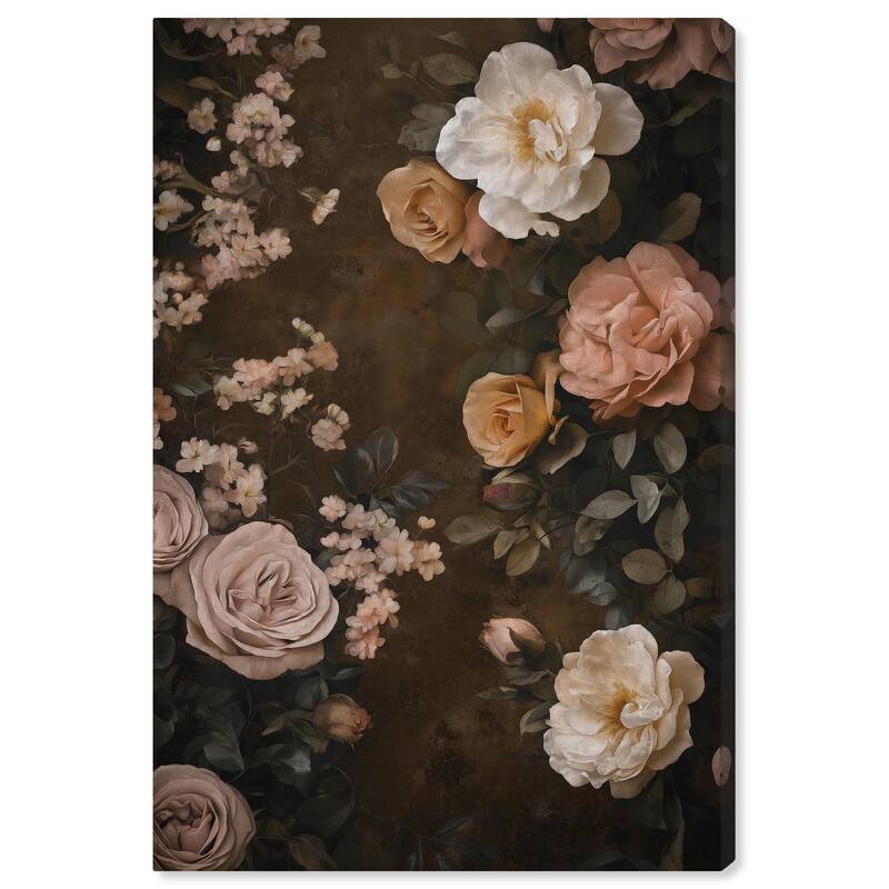 Faded Florals Fable II Canvas by Art Remedy, Gallery Wrapped - 10" x 15"