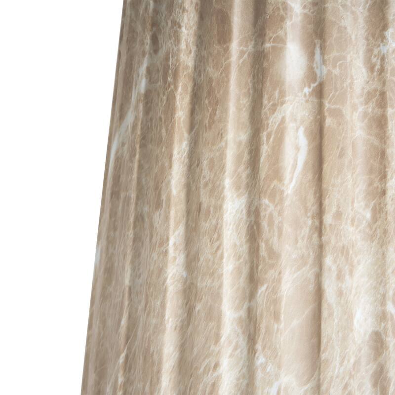 Outdoor Cleme Carved Side Table, Gold - 18.19