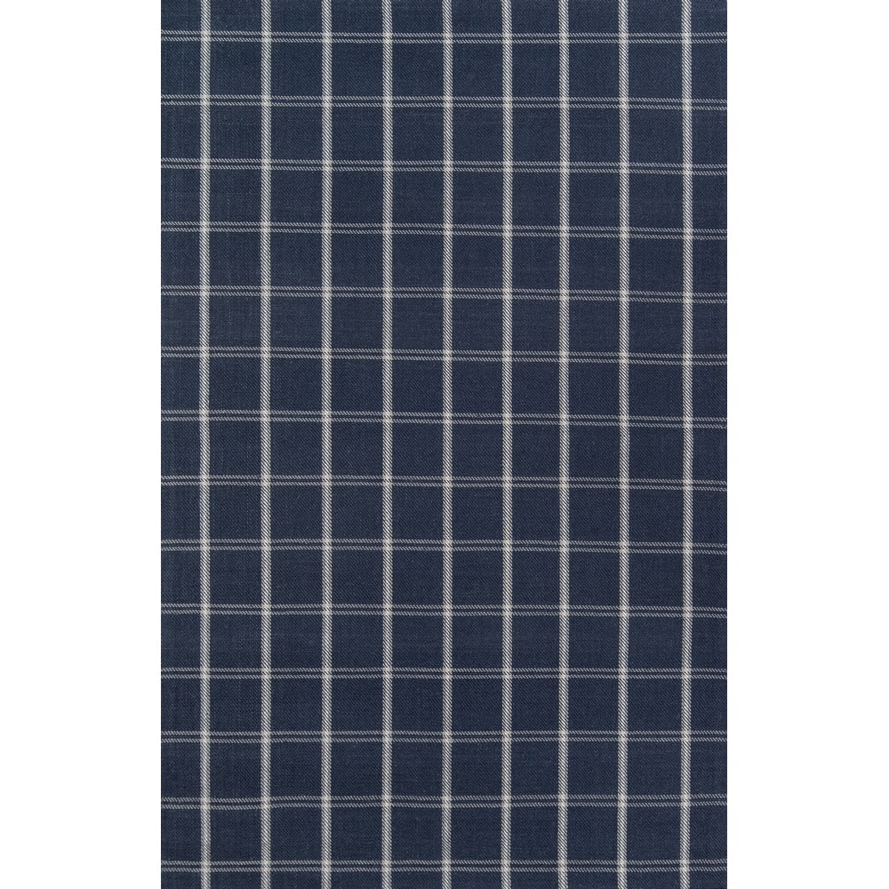 Erin Gates by Momeni Marlborough Dover Plaid Handmade Wool Area Rug.