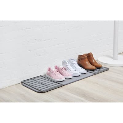 Umbra Udry 35 Inch Wide Polyester Shoe Mat