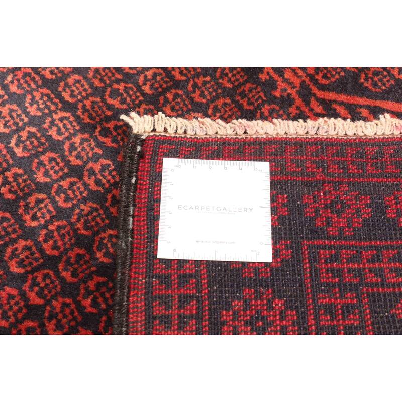 ECARPETGALLERY Hand-knotted Teimani Black Wool Rug - 2'10 x 4'6