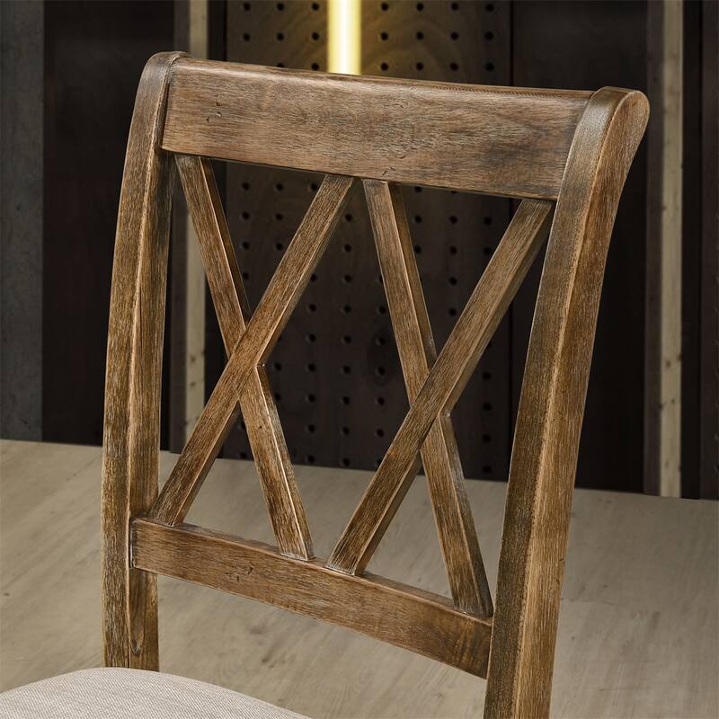 Fabric Upholstered Dining Chair, Set of 2