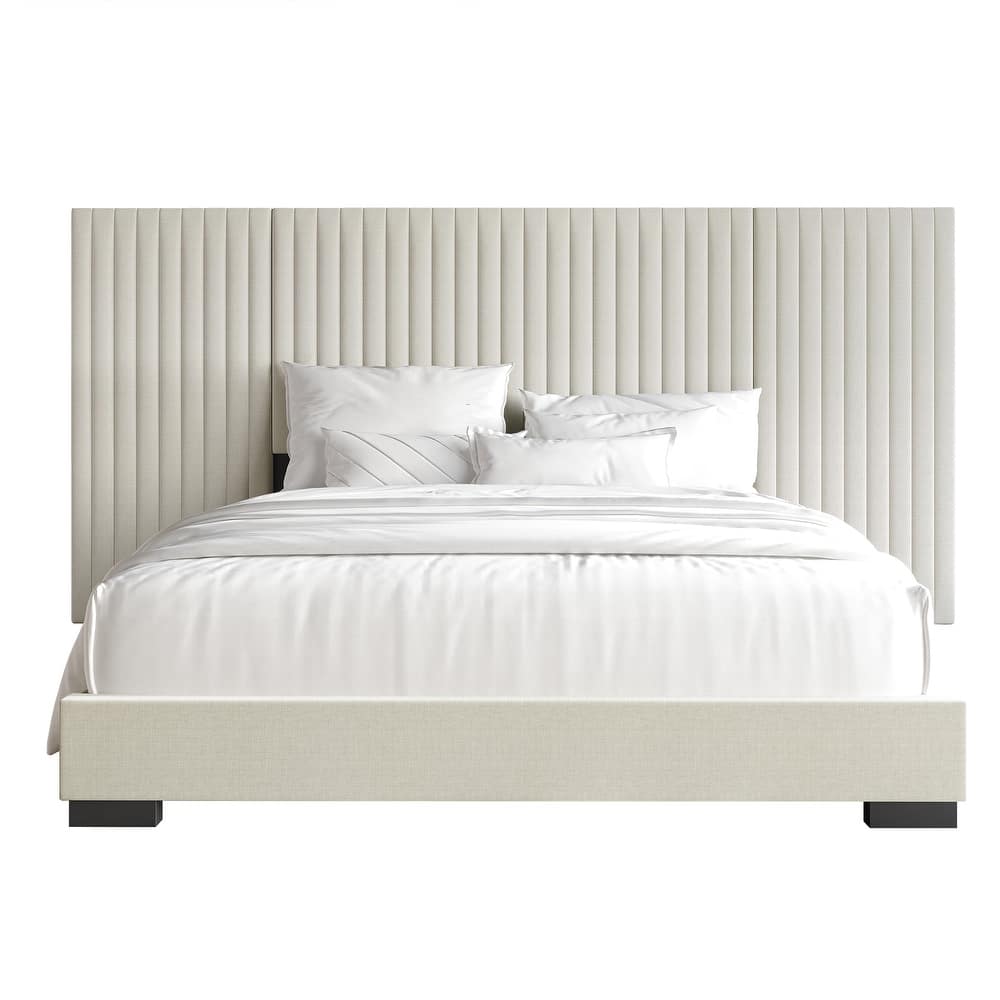 CraftPorch Simple Luxury Wall Panel Bed